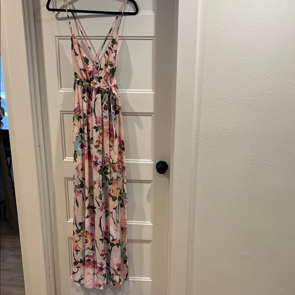 Privy Floral Multicolor Maxi Dress